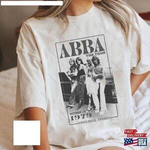 A Bb Shirt 2024 Abba Band Unisex Tshirt Gift For Fan